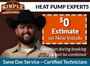 texas heat pumps Simple Service Plumbing, Heating & Air
